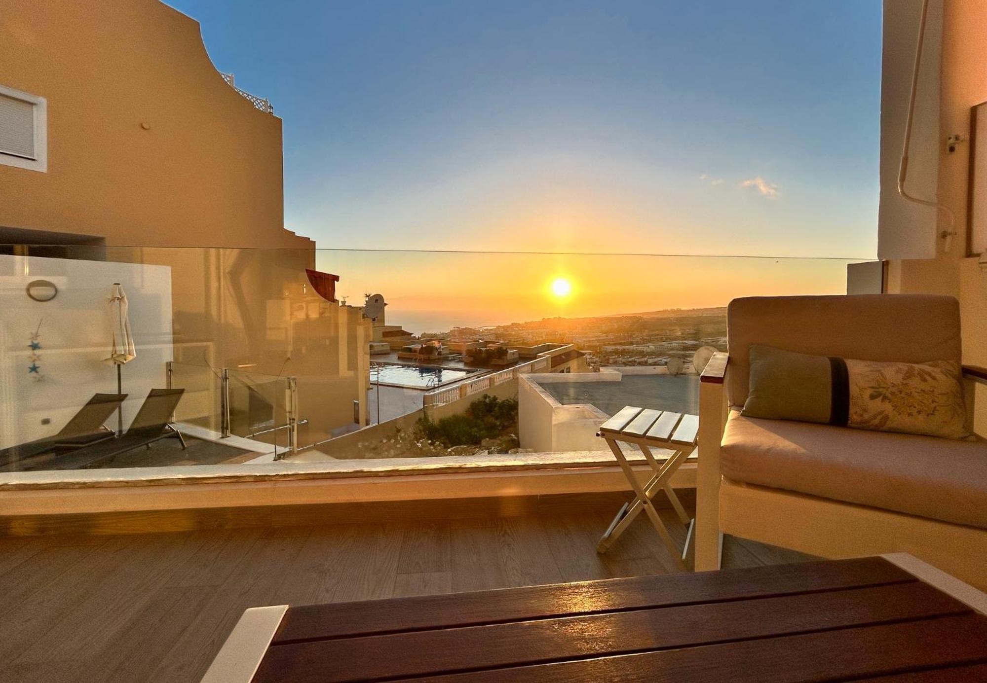 Villa Mirador Balcon Del Atlantico Y Piscina Privada Costa Adeje  Exterior foto